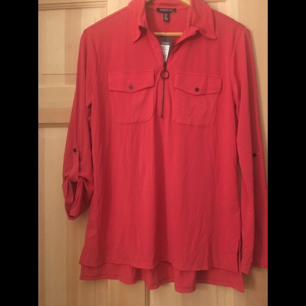 Kenneth Cole Burnt Orange Top 🍊